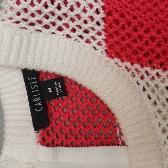 100% Knit Cotton CARLISLE Electra Cotton Sweater (M) - Picture 5 of 11